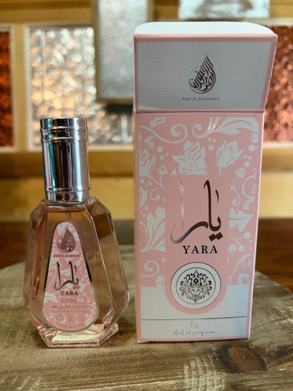 Yara Light Pink Women’s Fragrance Spray in Pink FULL SIZE 1.7 oz